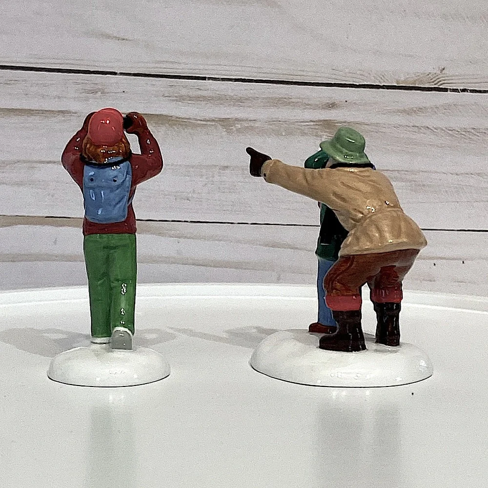 DEPARTMENT 56 - Finding The Bird’s Song - Original Snow Village - Picture 4 of 9